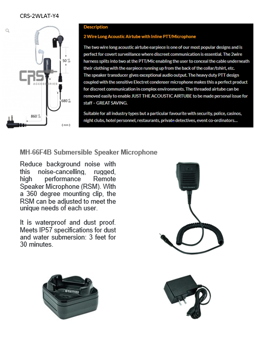 EVX S24 Accessories