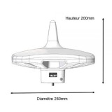 DIGITAL YACHT DTV100 with dual TV output and 20m cable