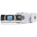 GME GR300BTWEP AM/FM Marine Radio Ent. Pack - White