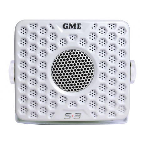 GME GS300 S-3 Marine Box Speakers 60W - White